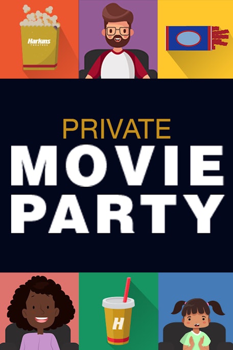 Private Movie Party - FilmPosterGraphic