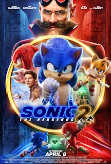 Glow Sonic the Hedgehog 2 - FilmPosterGraphic
