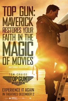Glow Top Gun: Maverick - FilmPosterGraphic
