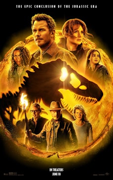 Glow Jurassic World: Dominion - FilmPosterGraphic