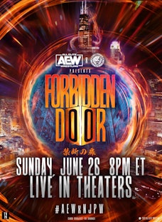 AEW x NJPW: Forbidden Door - FilmPosterGraphic