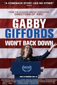 Glow Gabby Gifford Won't Back Down - Appearance - FilmPosterGraphic
