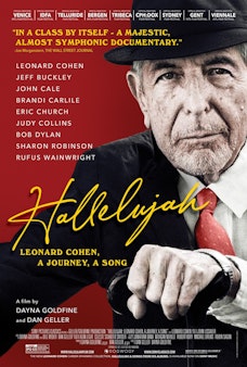 Glow Hallelujah: Leonard Cohen, A Journey, A Song - FilmPosterGraphic