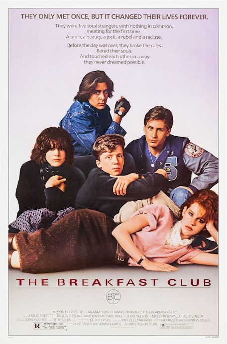 80's Series: The Breakfast Club - FilmPosterGraphic
