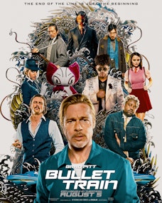 Glow Spanish Dubbed Bullet Train - FilmPosterGraphic