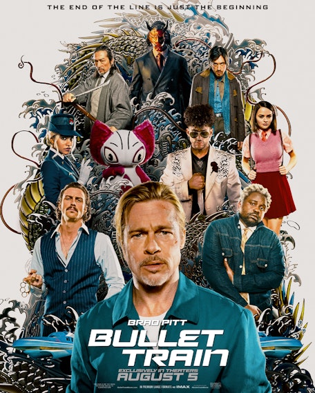 Spanish Dubbed Bullet Train - FilmPosterGraphic