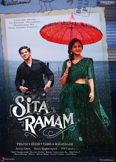 Sita Ramam (Tamil) - FilmPosterGraphic