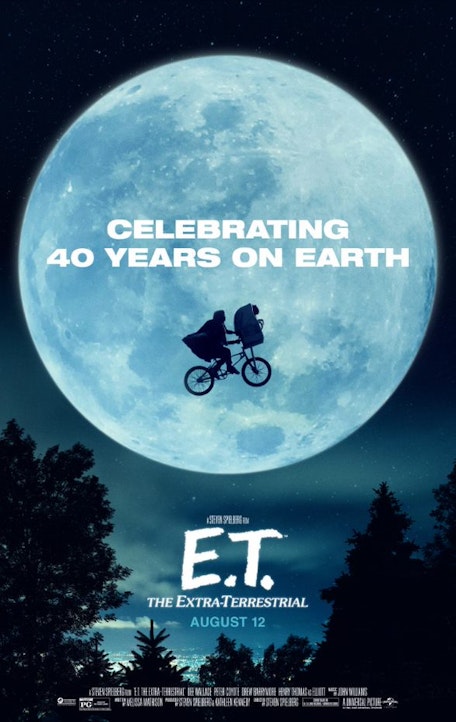 E.T. the Extra-Terrestrial 40th Anniversary - FilmPosterGraphic