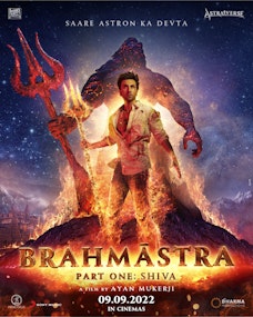 Brahmastra Part 1: Shiva (Hindi) - FilmPosterGraphic