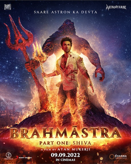 Brahmastra Part 1: Shiva (Hindi) - FilmPosterGraphic