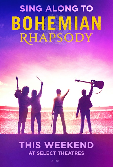 Moonlight Cinema: Bohemian Rhapsody Sing Along - FilmPosterGraphic