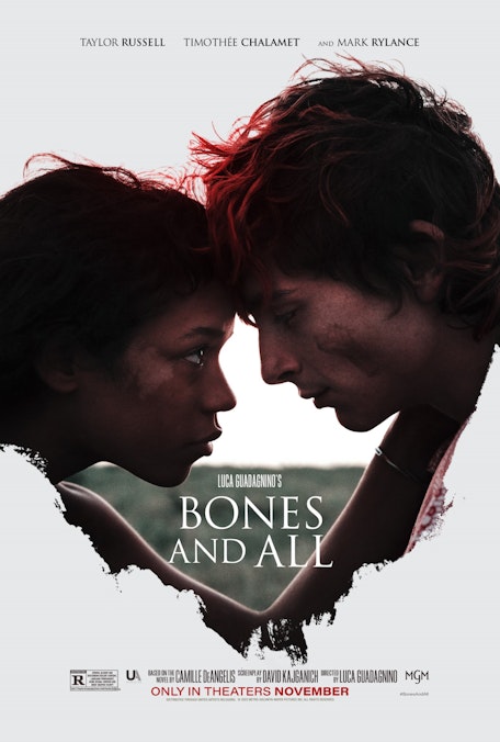 On-Screen Captions: Bones and All - FilmPosterGraphic