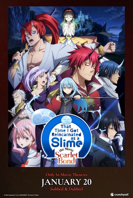 That Time I Got Reincarnated as a Slime (Dubbed) - FilmPosterGraphic