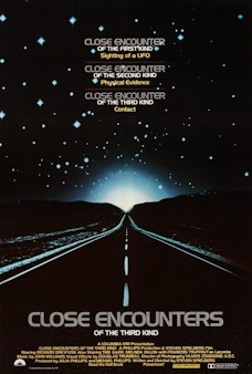 Glow Close Encounters of the Third Kind - FilmPosterGraphic