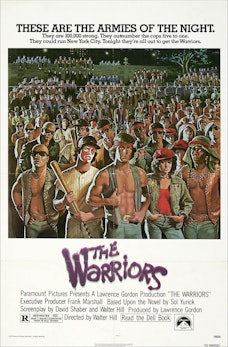 Glow The Warriors (Original Theatrical Cut) - FilmPosterGraphic