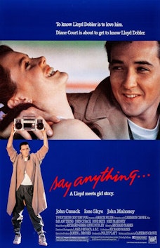 Glow Moonlight Cinema: Say Anything... - FilmPosterGraphic
