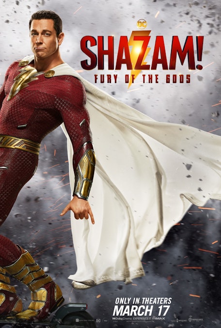 On-Screen Captions: Shazam! Fury of the Gods - FilmPosterGraphic