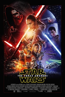 Glow Moonlight Cinema: Star Wars: The Force Awakens - FilmPosterGraphic
