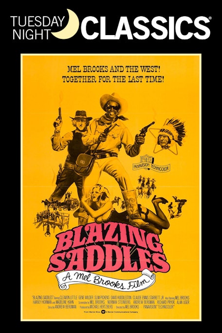TNC Blazing Saddles - FilmPosterGraphic