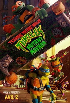 Glow Teenage Mutant Ninja Turtles: Mutant Mayhem - Film Poster Harkins Image