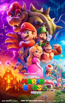 Glow On-Screen Captions: The Super Mario Bros Movie - FilmPosterGraphic