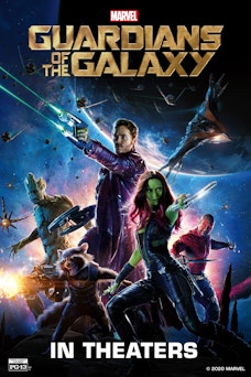 Glow Moonlight Cinema: Guardians of the Galaxy - FilmPosterGraphic