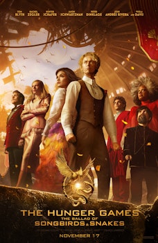 Glow The Hunger Games: The Ballad of Songbirds & Snakes - Film Poster Harkins Image