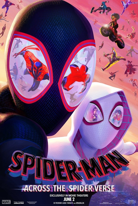 On-Screen Captions: Spider-Man: Across The Spider - FilmPosterGraphic