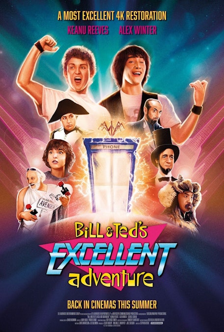 Bill & Ted's Excellent Adventure - FilmPosterGraphic