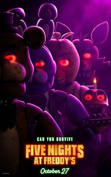 Glow Five Nights at Freddy's - Film Poster Harkins Image