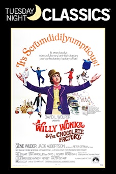 Glow Willy Wonka & the Chocolate Factory - FilmPosterGraphic