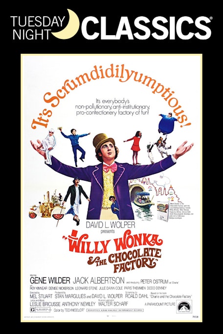 Willy Wonka & the Chocolate Factory - Film Poster Harkins Image