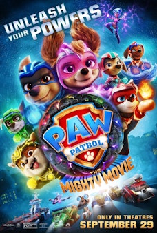 Glow PAW Patrol: The Mighty Movie - Film Poster Harkins Image