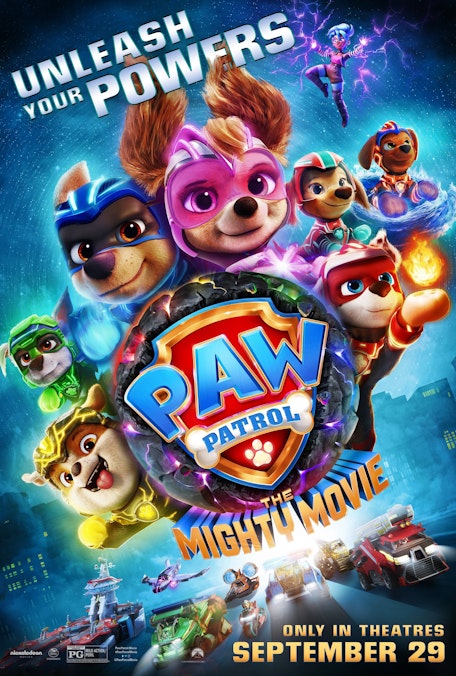 PAW Patrol: The Mighty Movie - Film Poster Harkins Image