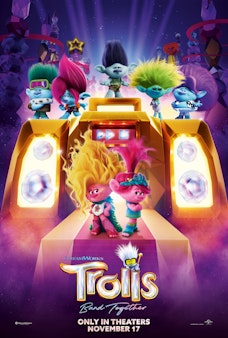 Glow Trolls Band Together - Film Poster Harkins Image