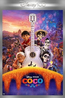 Glow Coco - Disney 100 - Film Poster Harkins Image