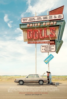 Glow Drive-Away Dolls - Film Poster Harkins Image