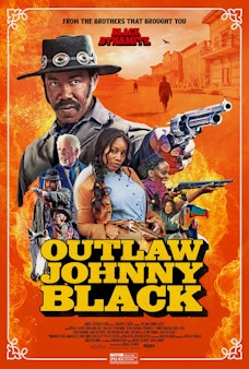 Outlaw Johnny Black - Film Poster Harkins Image