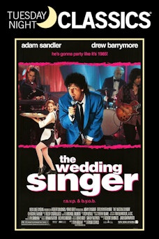 Glow The Wedding Singer - 25th Anniversary - Film Poster Harkins Image