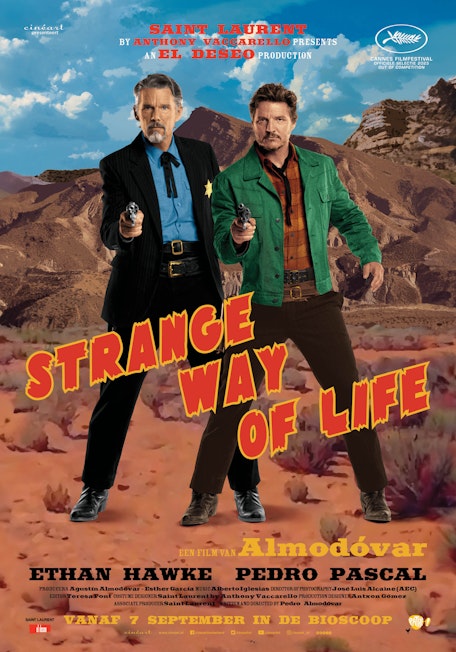Strange Way of Life + The Human Voice - Film Poster Harkins Image