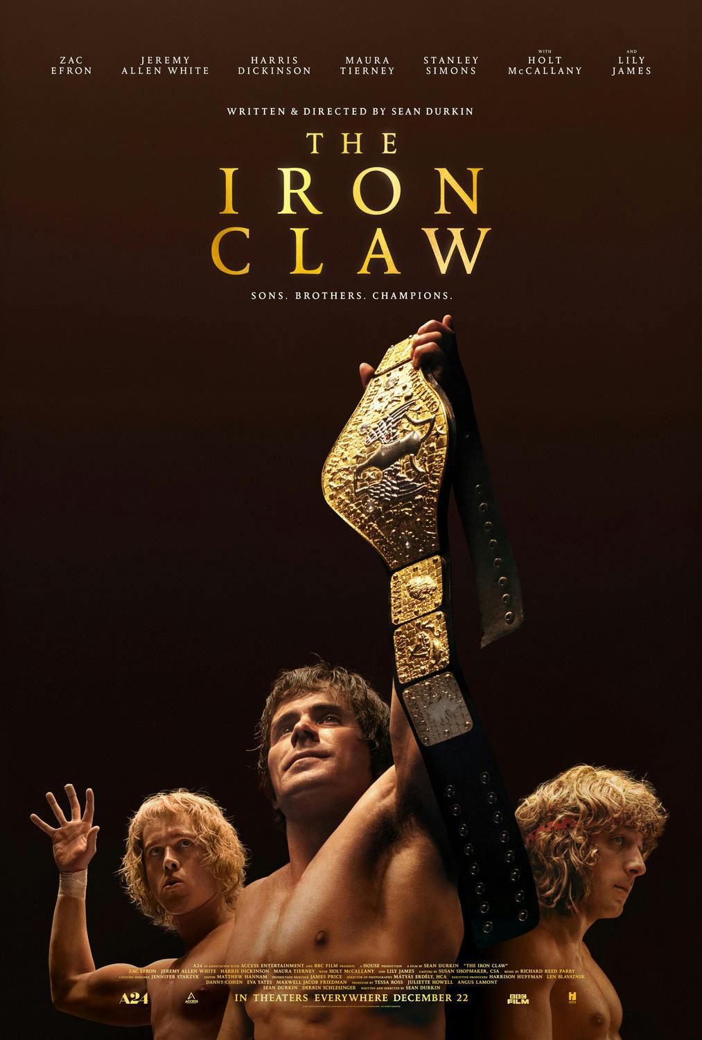 Harkins Theatres The Iron Claw   HO00011402 Poster