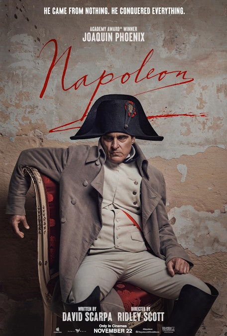 On-Screen Captions: Napoleon - Film Poster Harkins Image