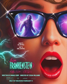 Glow Lisa Frankenstein - Film Poster Harkins Image