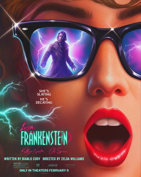 Lisa Frankenstein - Film Poster Harkins Image