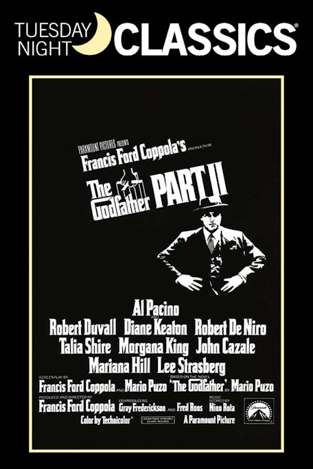 The Godfather Part II - 50th Anniversary - Film Poster Harkins Image