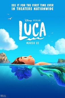 Glow Luca (2021) – Pixar Special Engagement - Film Poster Harkins Image
