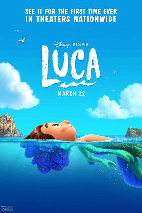 Luca (2021) – Pixar Special Engagement - Film Poster Harkins Image