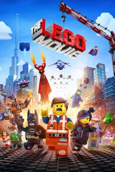 Glow The LEGO Movie - Film Poster Harkins Image