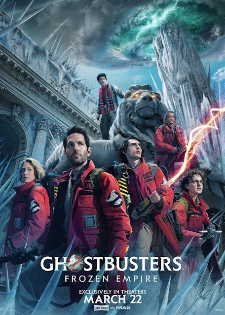 Ghostbusters: Frozen Empire - Film Poster Harkins Image