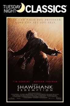 Glow The Shawshank Redemption - 30th Anniversary - Film Poster Harkins Image